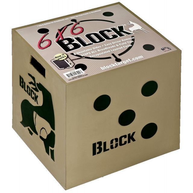 Block-6X6-Bow-Target-18X16X18-Block-6X6 B56700