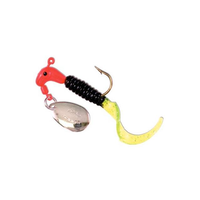 Blakemore-Road-Runner-1/16Oz-Curl-Tail-Red/Black/Chartreuse-Pack-of-12 B1602-086